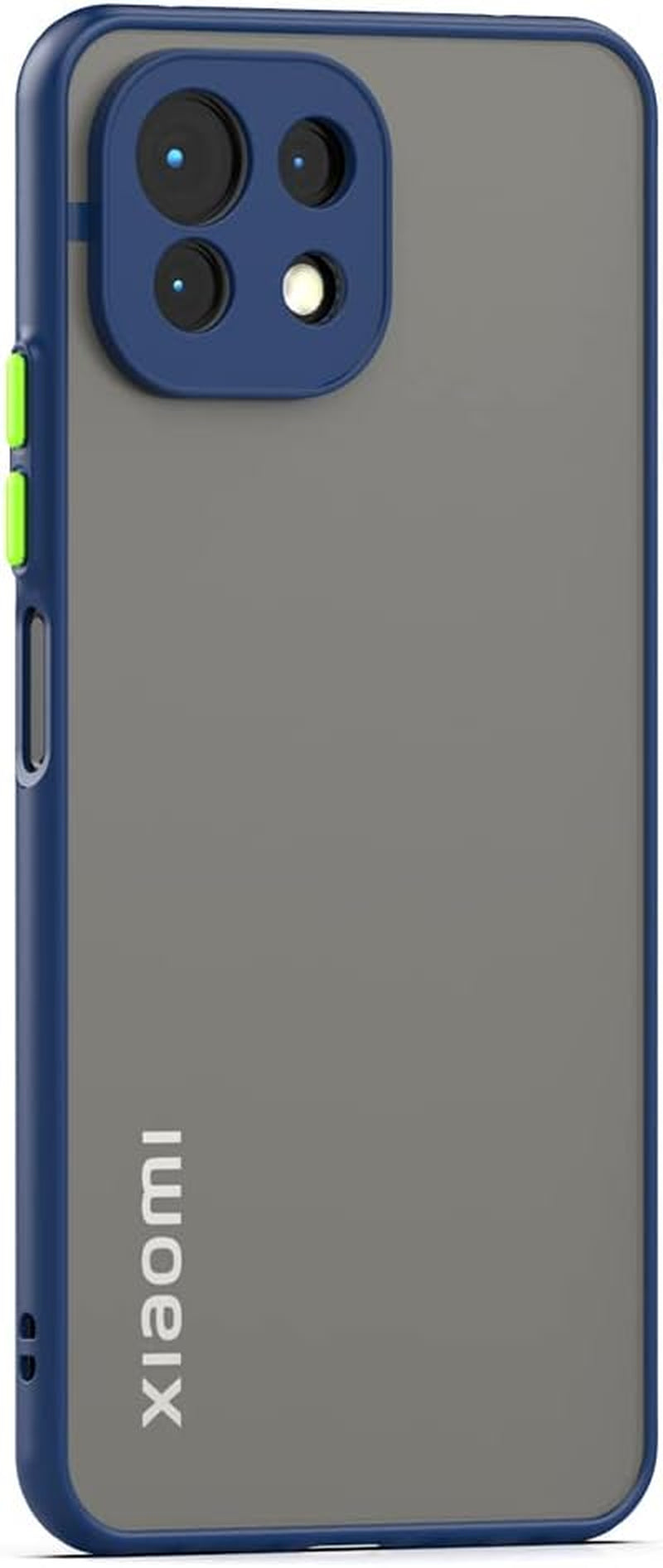 Zhuoopinn Case for Xiaomi Mi 13 Thin Shockproof Phone Case PC Back TPU Bumper [Protect from Fingerprint/Shock/Scratch/Slip] Translucent Matte Phone Cover for Xiaomi Mi 13-Green  Zhuoopinn Blue  