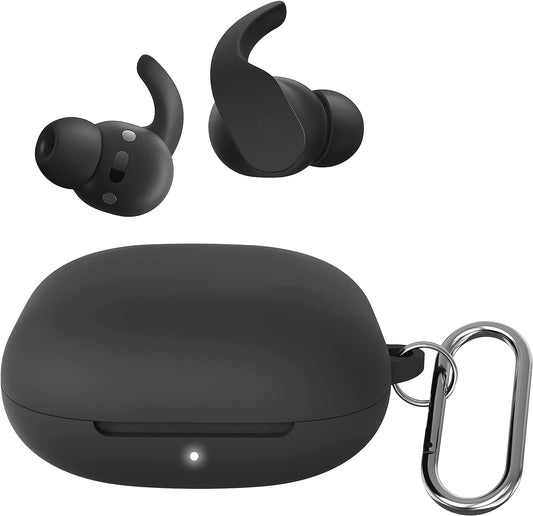 Damonlight Case for Beats Fit Pro Silicone Protective Case Cover (Black)  DamonnLight   