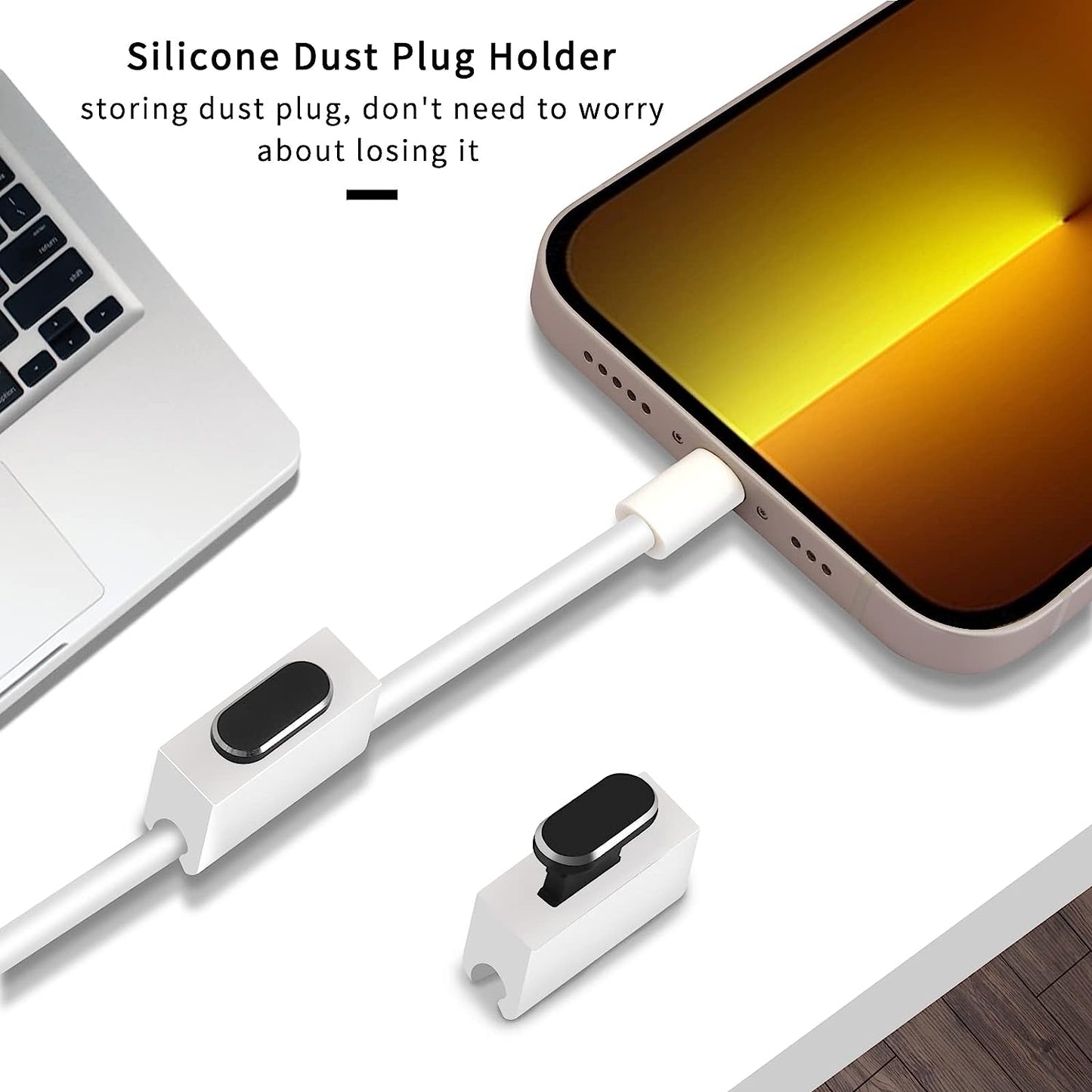 FYY anti Dust Plug Kit Compatible for Iphone 13/13Pro/13 Pro Max/12 Mini/12/12 Pro/12 Pro Max/Iphone 11/11 Pro/11Promax,Dust Plug with Holder&Cleaning Brush for Phone Port,Phone Speaker,Phone Receiver  GUANGZHOU WENYI COMMUNICATION EQIPMENT CO.,LTD   