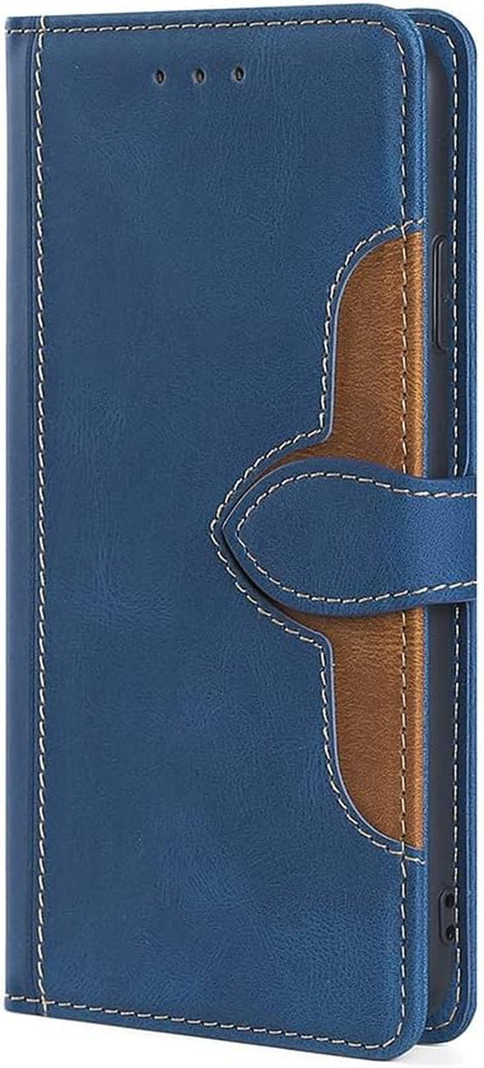 Fansipro Phone Cover Wallet Folio Case for LG G7 THINQ, Premium PU Leather Slim Fit Cover for G7 THINQ, 2 Card Slots, Easy Carry, Blue  Fansipro   