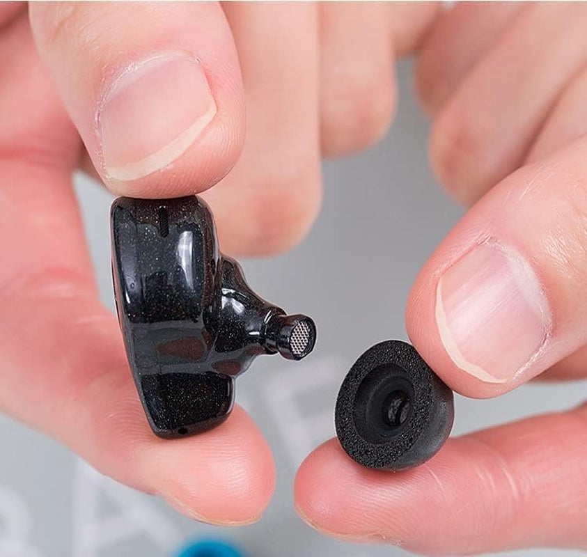 Zotech 6 Pair Replacement Memory Foam and Silicone Ear Tips for Sony WF-1000XM4 / WF-1000XM3 and Jabra Elite Active 65T, 75T, 85T with Storage Box (S/M/L, Black)  Zotech   