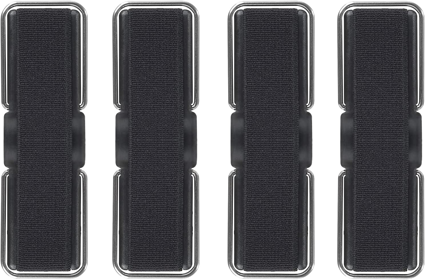 Phone Strap, CISID 4 Pcs Phone Finger Holder Back of Phone Grip with Stand Suitable for Iphone Samsung and Most Smartphones(Black Black Silver Rose Gold 4PCS)  GZ LW Shanshui PIJU Black,Black,Black,Black  