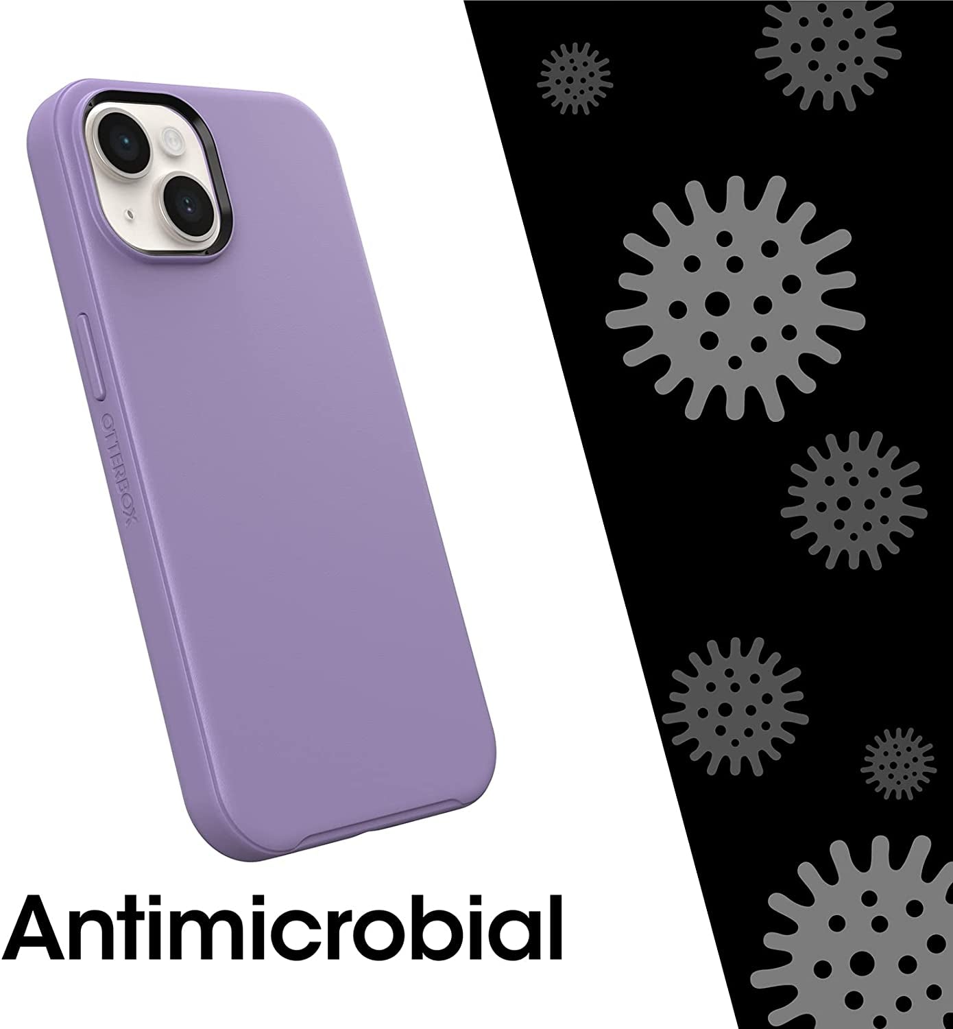 Otterbox SYMMETRY SERIES+ Antimicrobial Case with Magsafe for Iphone 14 & Iphone 13 - YOU LILAC IT (Purple)  OtterBox   