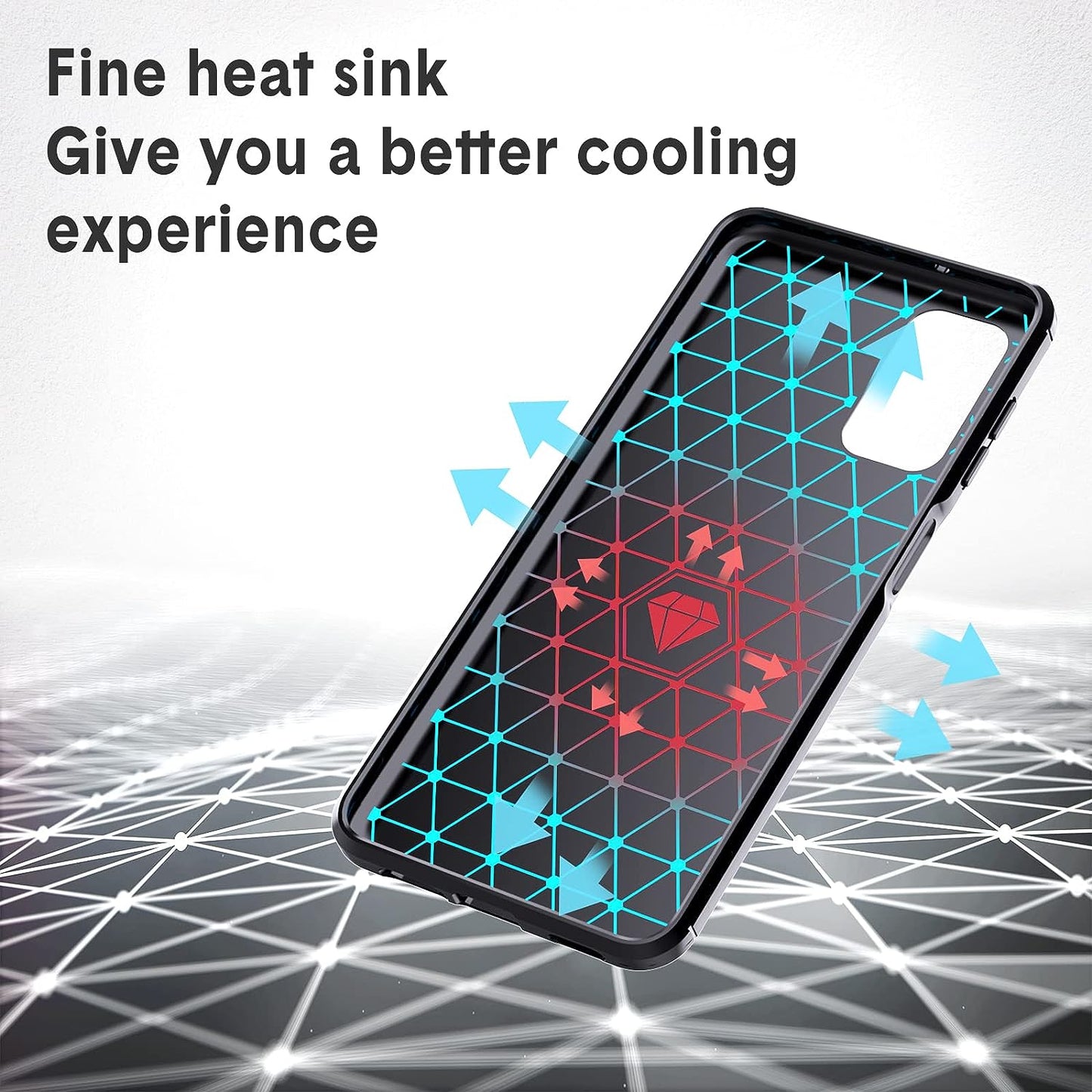 Natbok Compatible with Redmi Note 12 4G Case, Flexible TPU [Brushed Texture] Anti-Slip Shockproof Military Protection Bumper Phone Case,Slim Case Cover Compatible with Redmi Note 12 4G,Black  Natbok   