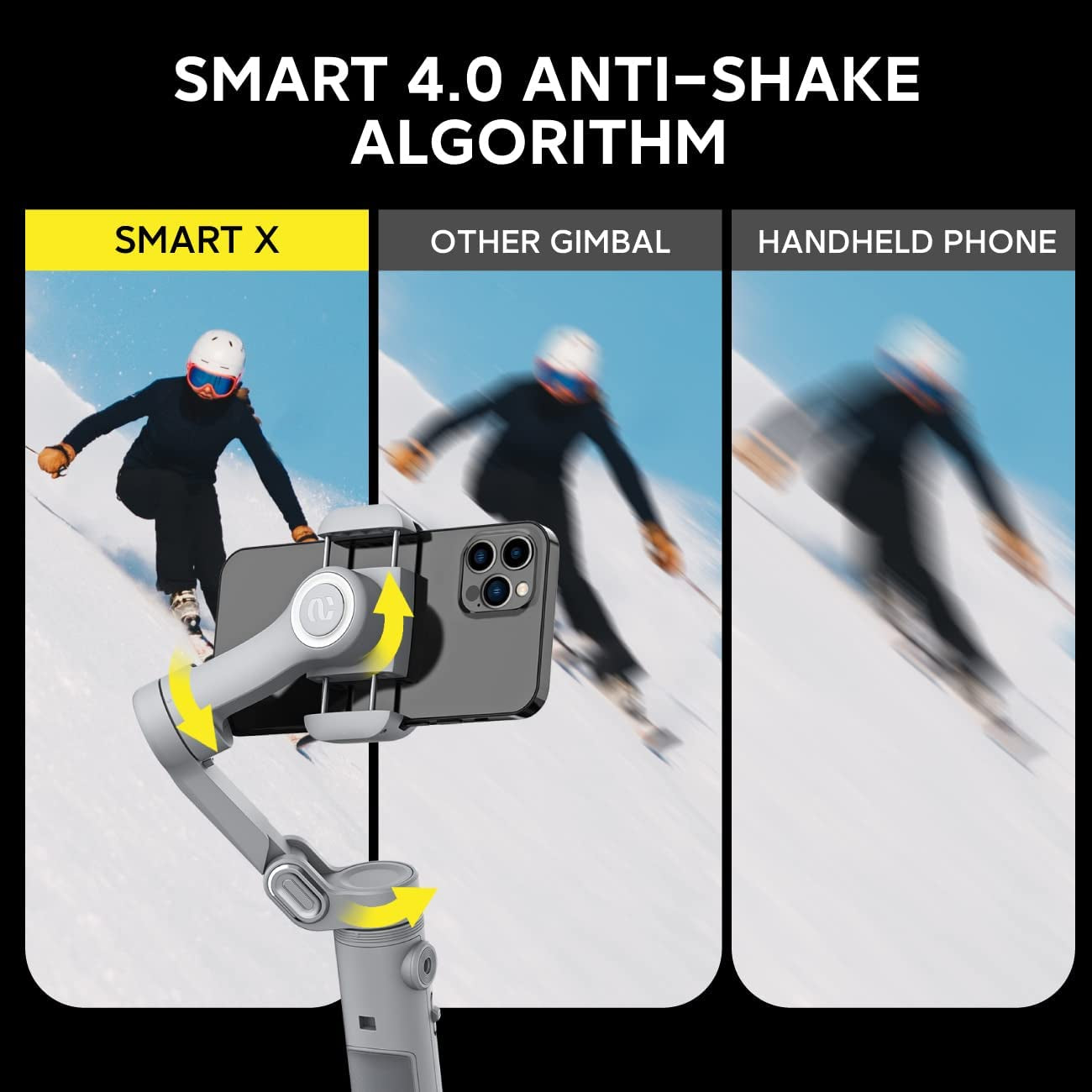 Gimbal Stabilizer for Smartphone Smart Xpro and SAMRT X  AOCHUAN   