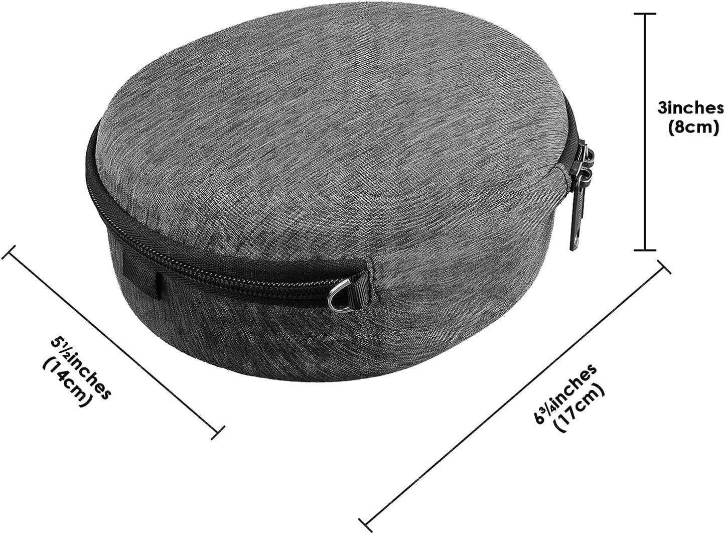 Kingshion Hard Headphone Case Compatible with Beats Studio3.0 Wireless, Studio2.0 Travel Carrying Bag for Studio, Solo Pro Headphones (Dark Grey)  Kingshion   