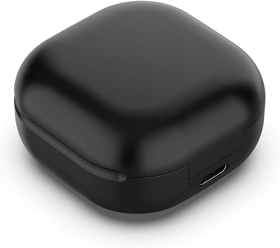 Wired Charging Case Compatible with Galaxy Buds Live, Replacement Charger Dock Cradle Station Case Cover with 3.3Ft USB-C Charging Cable Wirless Earbuds Accessories (Black)  YK   