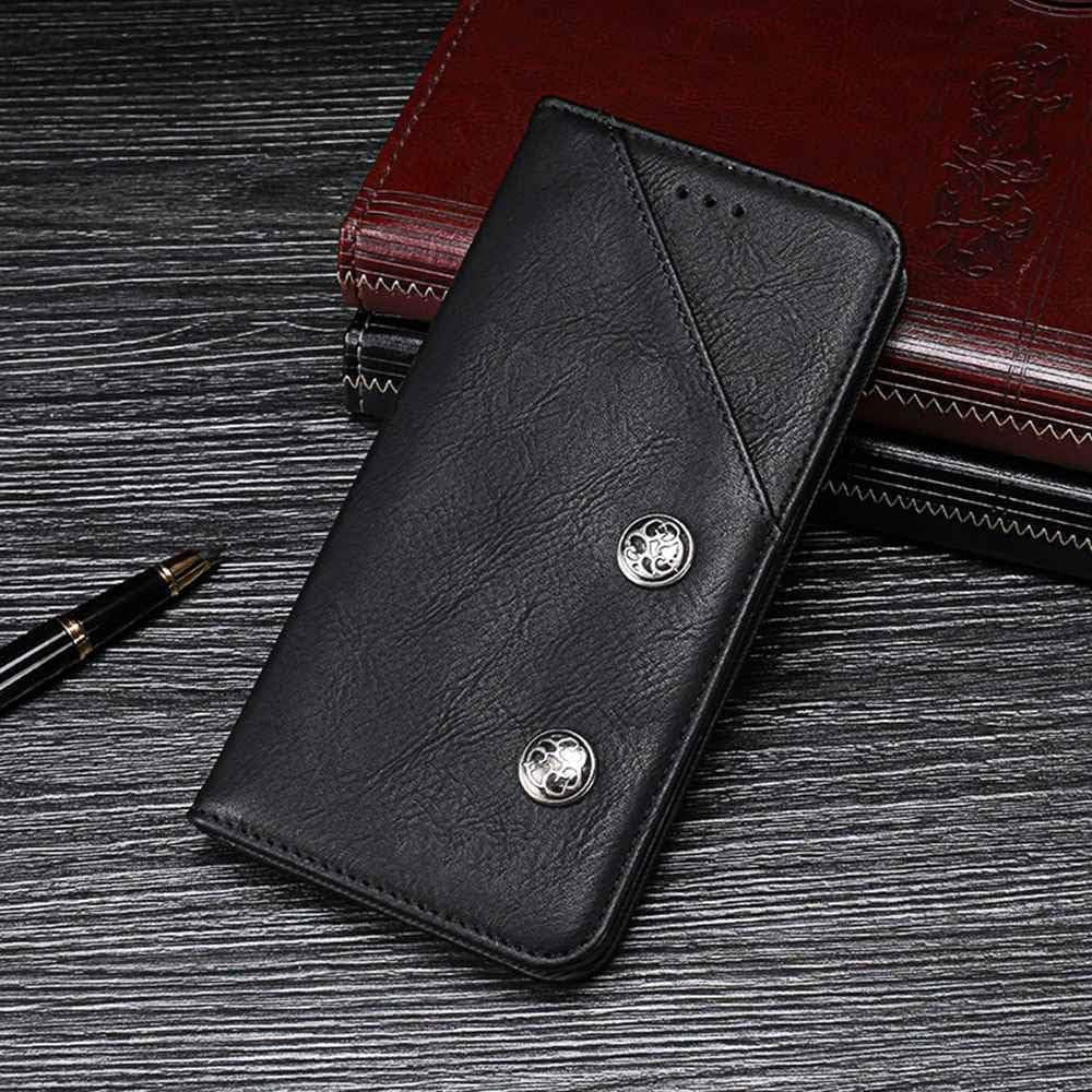 Case for Sony Xperia XZ3, Leather Stand Wallet Flip Case Cover for Sony Xperia Xz3,Retro Trend Phone Protection Shell,Wallet Phone Case With[Cash and Card Slots]  Manyip Black Sony Xperia Xz3 