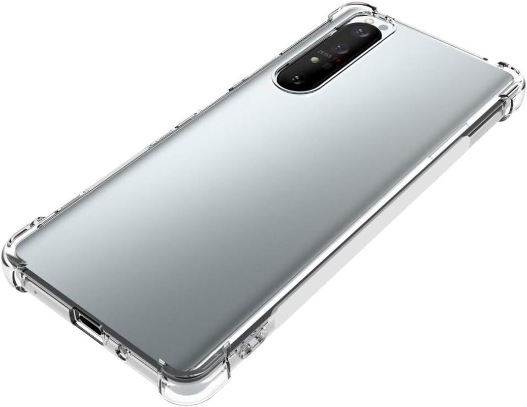 USTIYA Case for Sony Xperia 1 III Clear TPU Four Corners Protective Cover Transparent Soft Funda  Shenzhen Jinyi Technology Co., Ltd.   