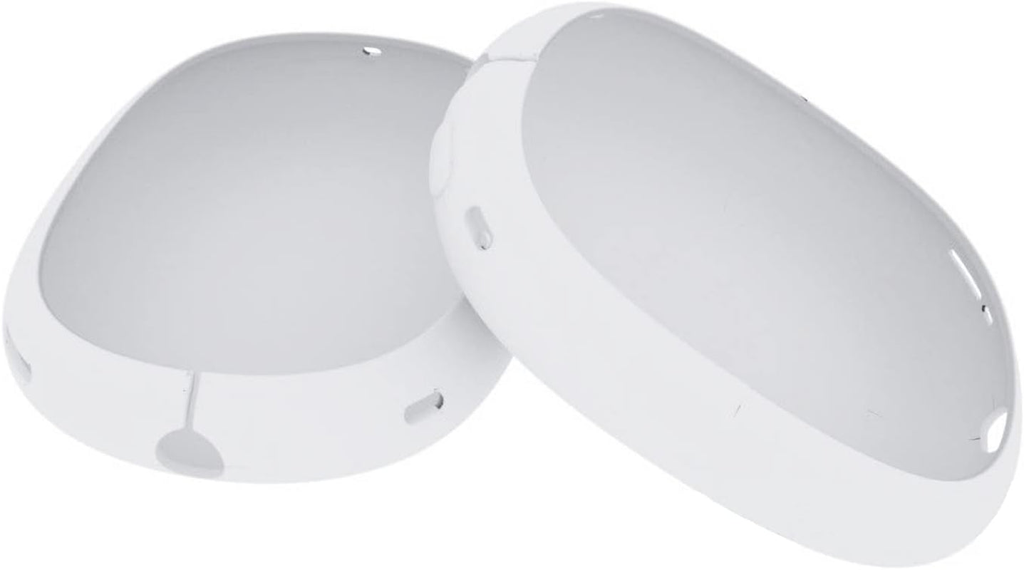 Replacement Soft Silicone Earpads Ear Pads Cushions Protectors Cover Case Accessories Compatible with Apple Airpods Max Headphones (White)  CONVELIFE   