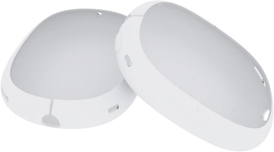 Replacement Soft Silicone Earpads Ear Pads Cushions Protectors Cover Case Accessories Compatible with Apple Airpods Max Headphones (White)  CONVELIFE   