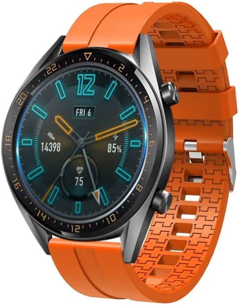 BUDAY Silicone Straps for Garmin Vivoactive 3 Music/Forerunner 645 245 245M/ Vivomove Band Sport Wristband for Garmin Venu Correa  BUDAY   