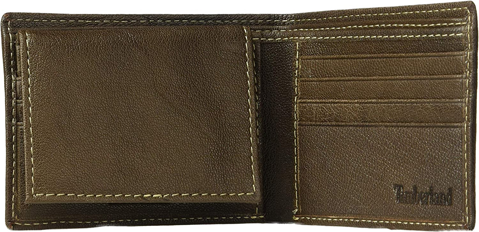 Timberland Men'S Leather RFID Blocking Passcase Security Wallet  Timberland   