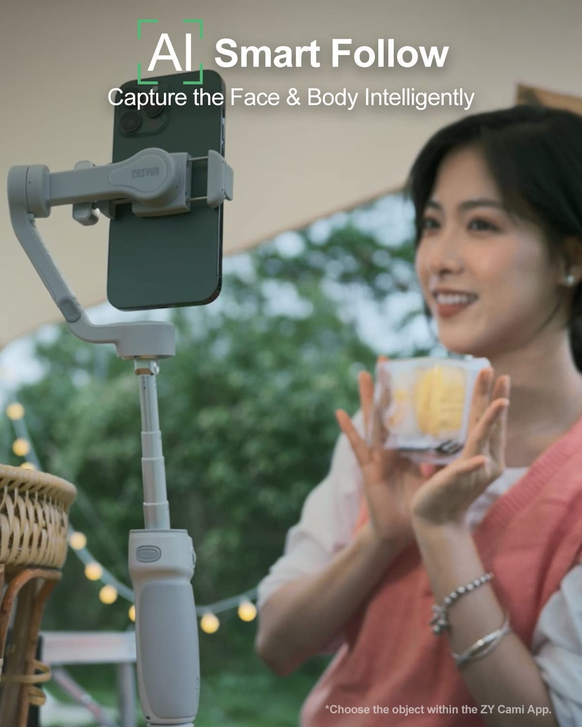 ZHIYUN Smooth Q4 - 3-Axis Gimbal Stabilizer for Iphone 14/13/12/11 Pro Max X and Android Phone, with Smartfollow, for Youtube Tiktok Vlog Professional Video Record  ZHIYUN   