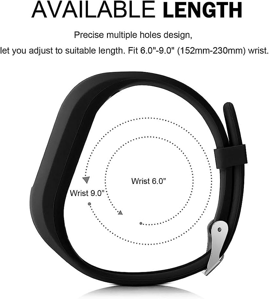 IRJFP S L Soft Silicone Replacement Smart Watch Band for Garmin Vivofit for JR JR2 Vivofit 3 Sport Watchband Strap for Vivofit 3  IRJFP   