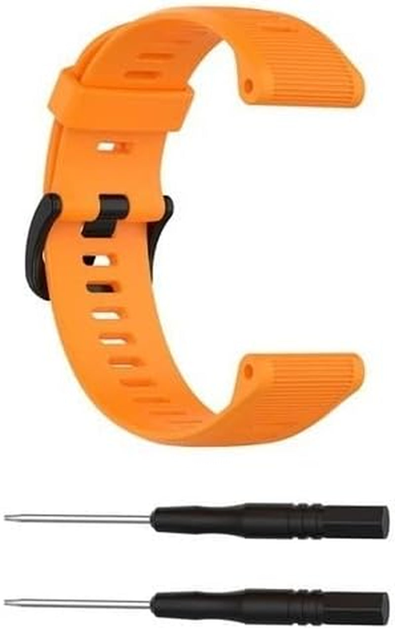HEPUP Smart Watch Band for Garmin Forerunner 935 945 Strap 22MM Soft Silicone Bracelet for Garmin Fenix5 5Plus Fenix6 6Pro Wristband  HEPUP Orange Forerunner 945 