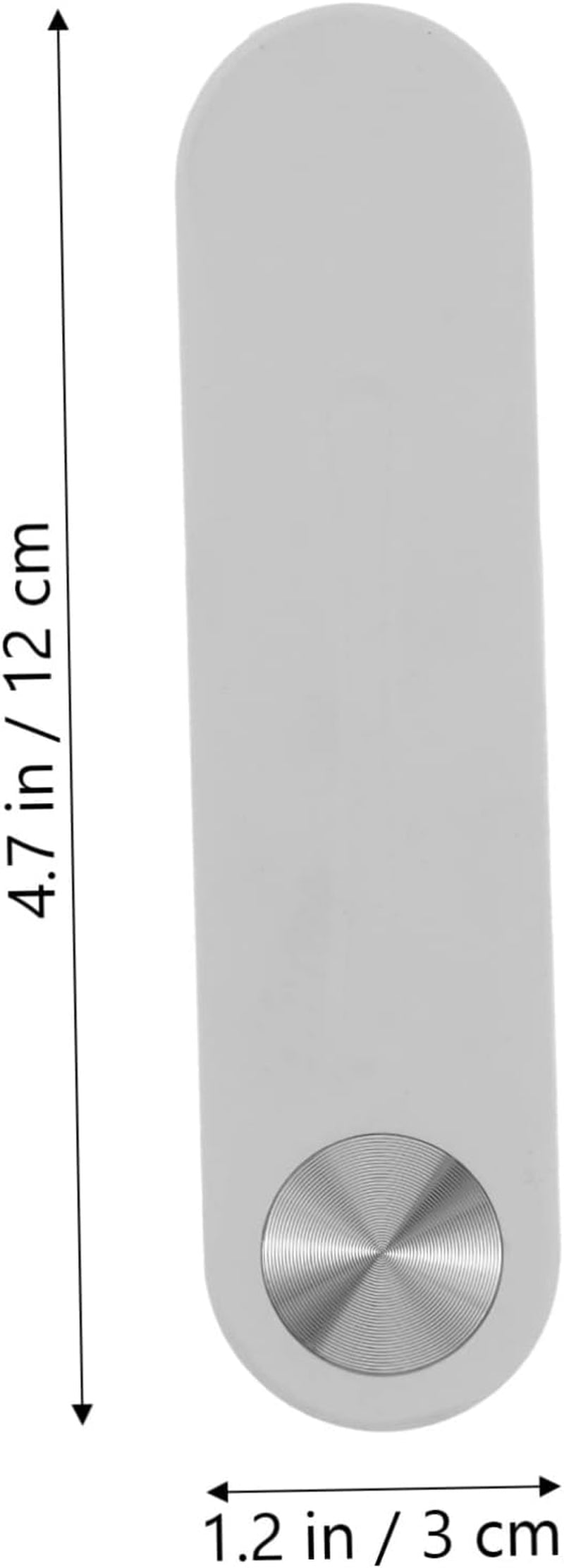 SOLUSTRE 5Pcs White Expansion Extension Adjustable Bracket Mount Screen Foldable Mobile Computer Phone for Compatible with Any Magnetic Monitor Laptop Side Holder  SOLUSTRE   