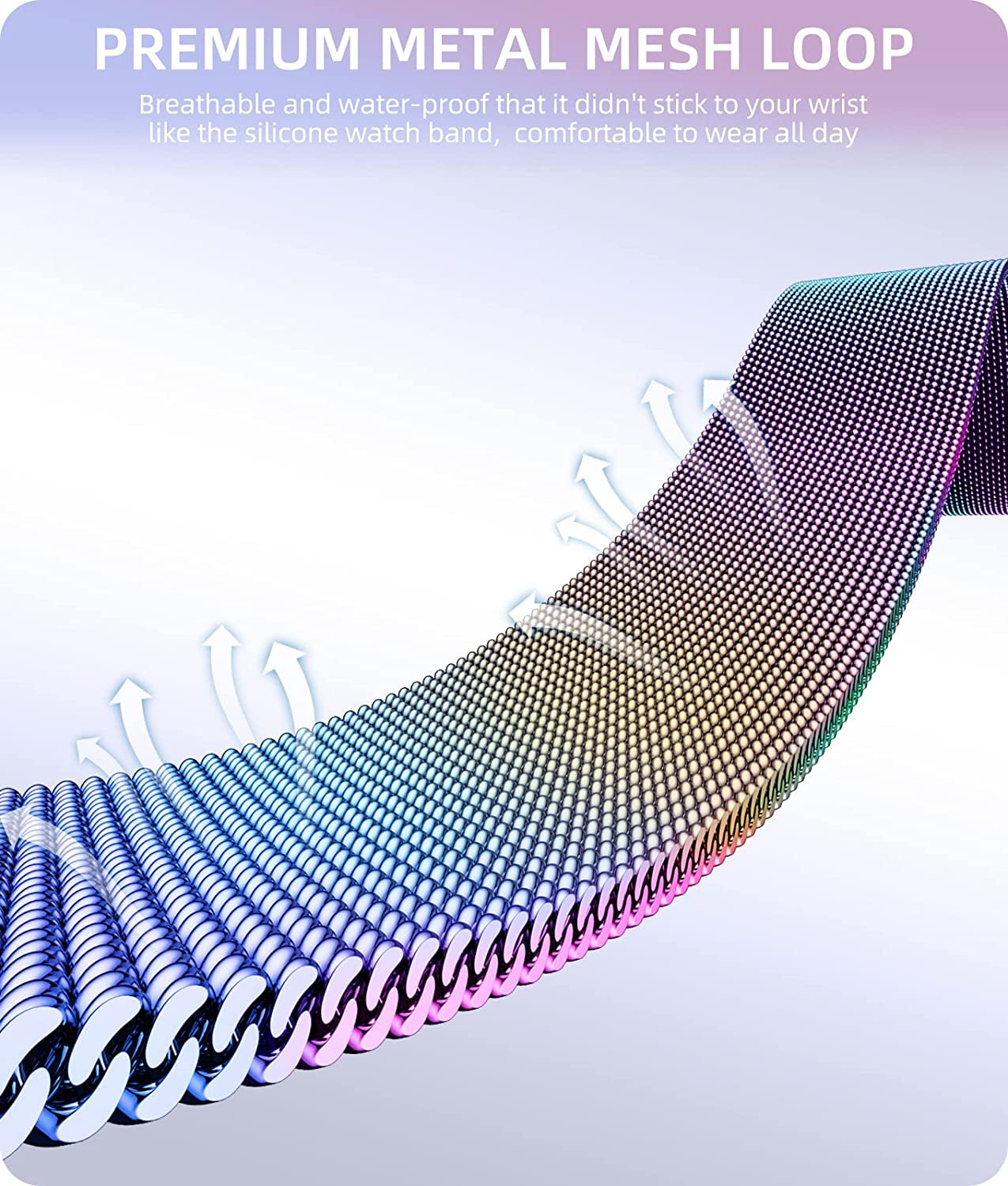 Zedoli No Gap Metal Bands Compatible with Samsung Galaxy Watch 5 40Mm 44Mm / Samsung Galaxy Watch 5 Pro 45Mm / Samsung Galaxy Watch 4 40Mm 44Mm / Samsung Galaxy Watch 4 Classic 42Mm 46Mm for Men Women  Zedoli   