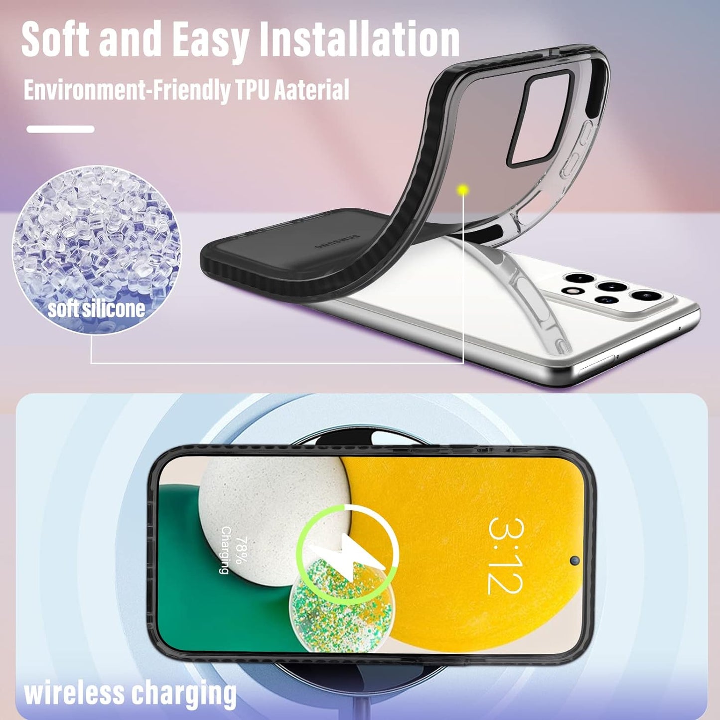 Ulirath for Samsung Galaxy A53 5G 6.5" Case Cartoon Straw Hat Character Designer Pattern Cover Cool Funny Fashion for Girly Girls Kids Boys Bumper Soft Protective Phone Cases for A53 5G  Ulirath   