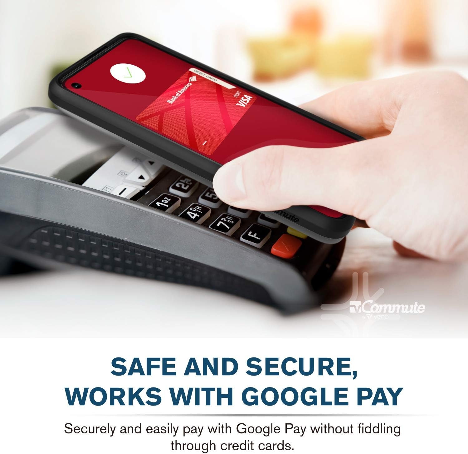 VENA Vcommute Wallet Case Compatible with Google Pixel 4A 5G (6.2"-Inch), (Military Grade Drop Protection) Flip Leather Cover Card Slot Holder with Kickstand - Space Gray  VENA   