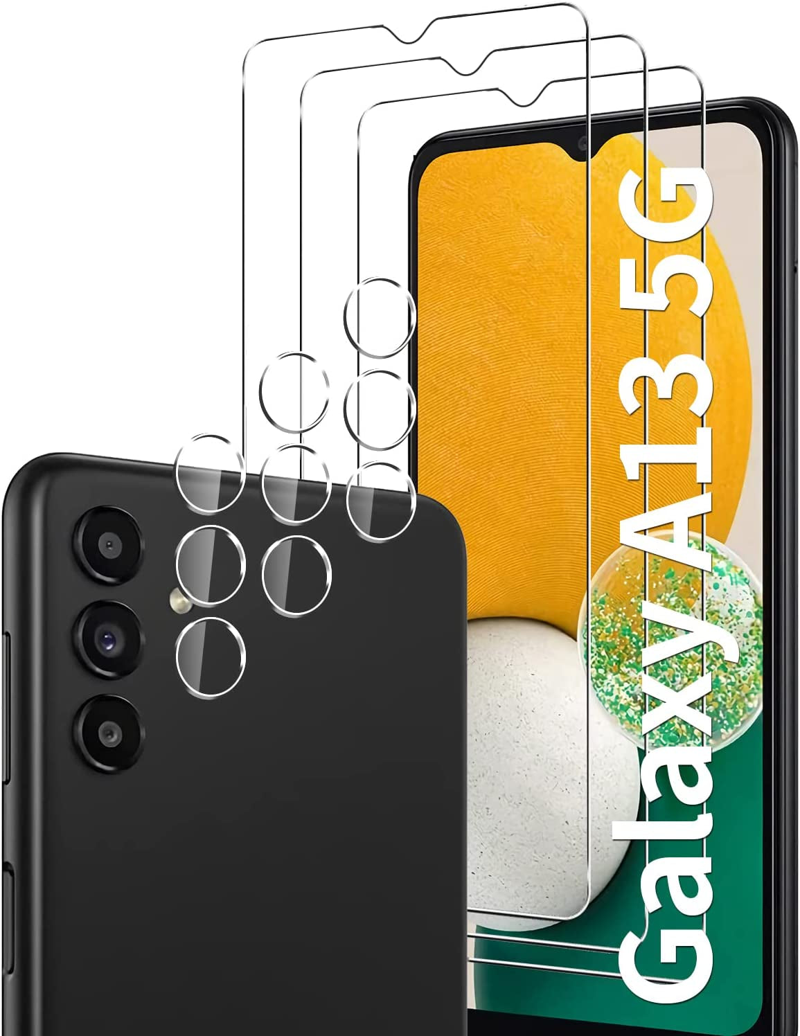 [2+2 Pack] Samsung Galaxy S23 Ultra Privacy Screen Protector and Camera Lens Protector, 9H Tempered Glass, anti Spy, anti Scratch, Bubble Free, Screen Protector for Samsung Galaxy S23 Ultra (6.8 Inch)  Corefyco Direct Galaxy A13  