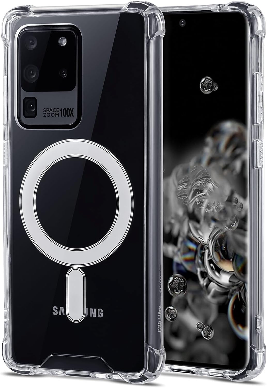 Jprotect Magnetic Case for Samsung Galaxy S22 plus for Magsafe Case/Shockproof Samsung S22 plus Case for Magsafe Transparent/Clear Phone Case Funda Para Samsung Galaxy S22 plus Case Magnetic  JProtect Samsung Galaxy S20 Ultra  