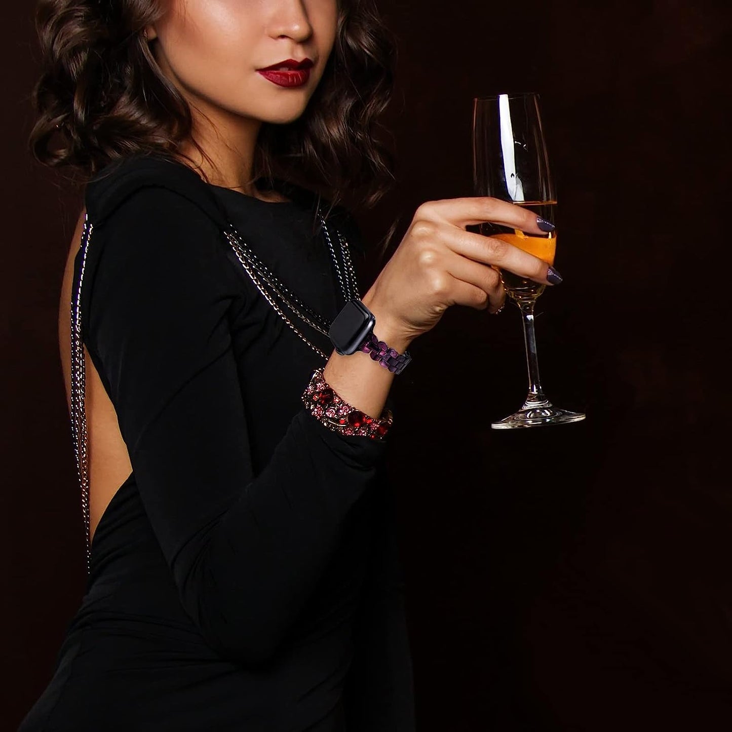 BEIZIYE Resin Bands Compatible with Apple Watch Ultra Band 49Mm 45Mm 44Mm 42Mm 41Mm 40Mm 38Mm Women, Thin Light Slim Resin Strap Bracelet Wristband Is for Iwatch Ultra Series 8 7 6 5 4 3 2 1 SE  BEIZIYE   