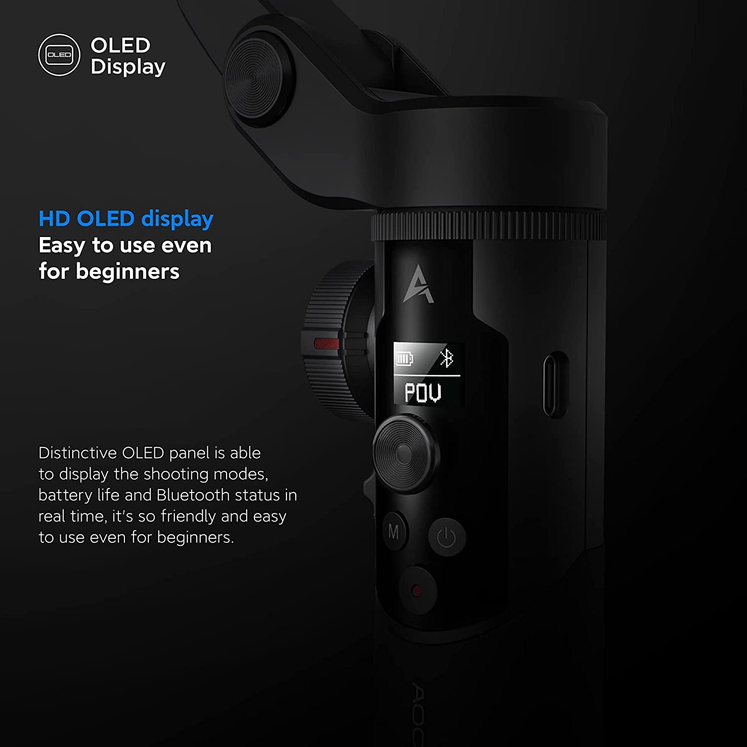 Gimbal Stabilizer for Smartphone Smart Xpro and Smart XR  AOCHUAN   