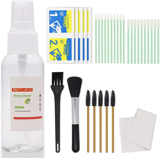 Phone Cleaning Kit, Airpod Cleaner Kit Screen Cleaner Kit with Cleaning Swabs for Smartphones, Cameras, Keyboards, Headphones and Tablets, Compatible with Airpods Pro/Airpods 2/Airpods 1  REFLYING   