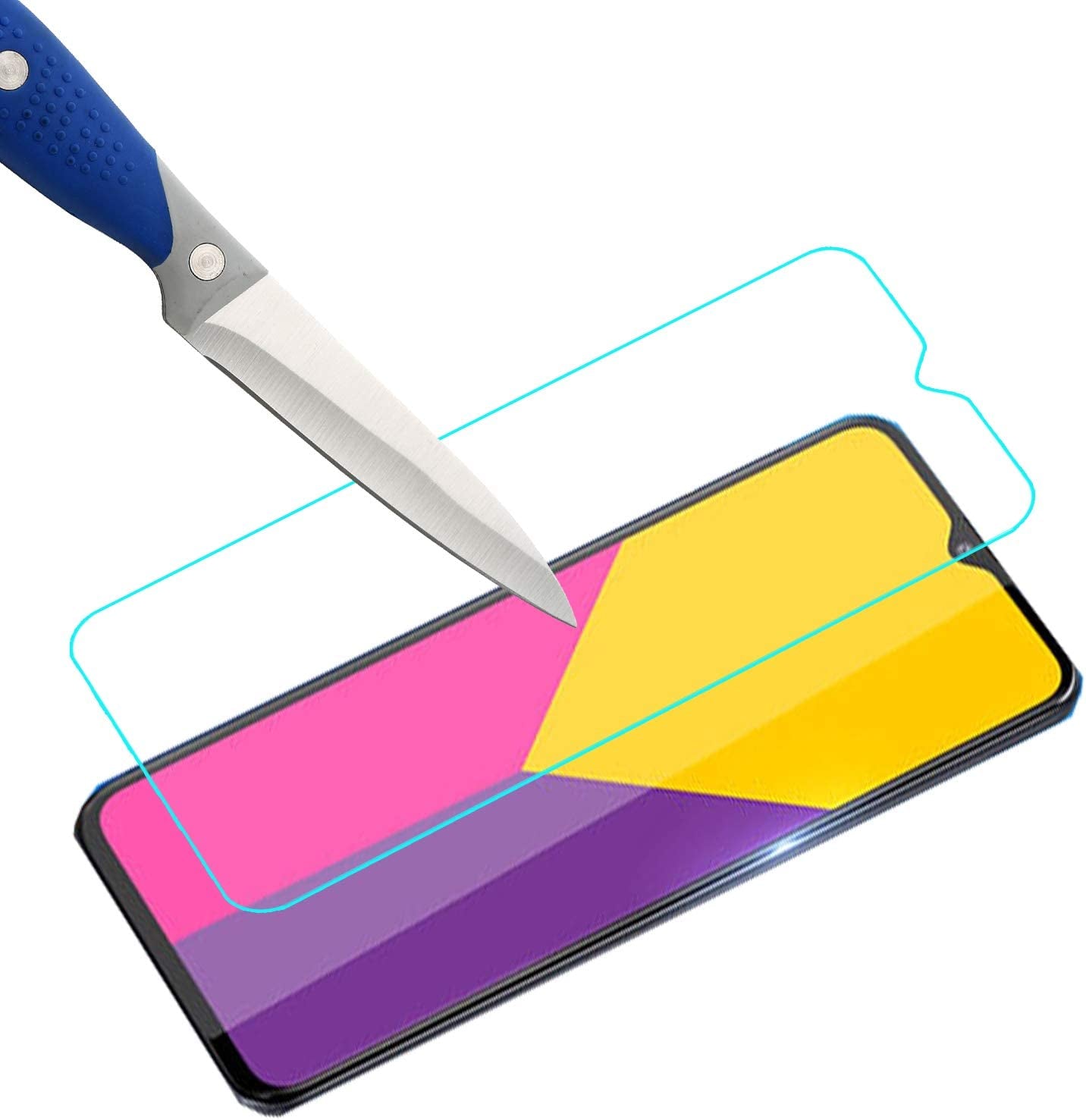 Mr.Shield [3-PACK] Designed for Samsung Galaxy A10S [Tempered Glass] Screen Protector with Lifetime Replacement  Mr.Shield   