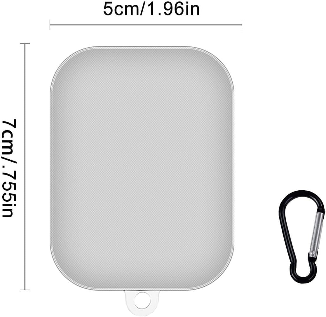 Aeihevo [2-Pack] Transparent Case Cover for Sony Linkbuds WF-L900 | Shockproof Full Body Protection Sleeve Skin Cover | Soft TPU Clear Cover with Carabiner for Wireless Earbuds  Aeihevo   