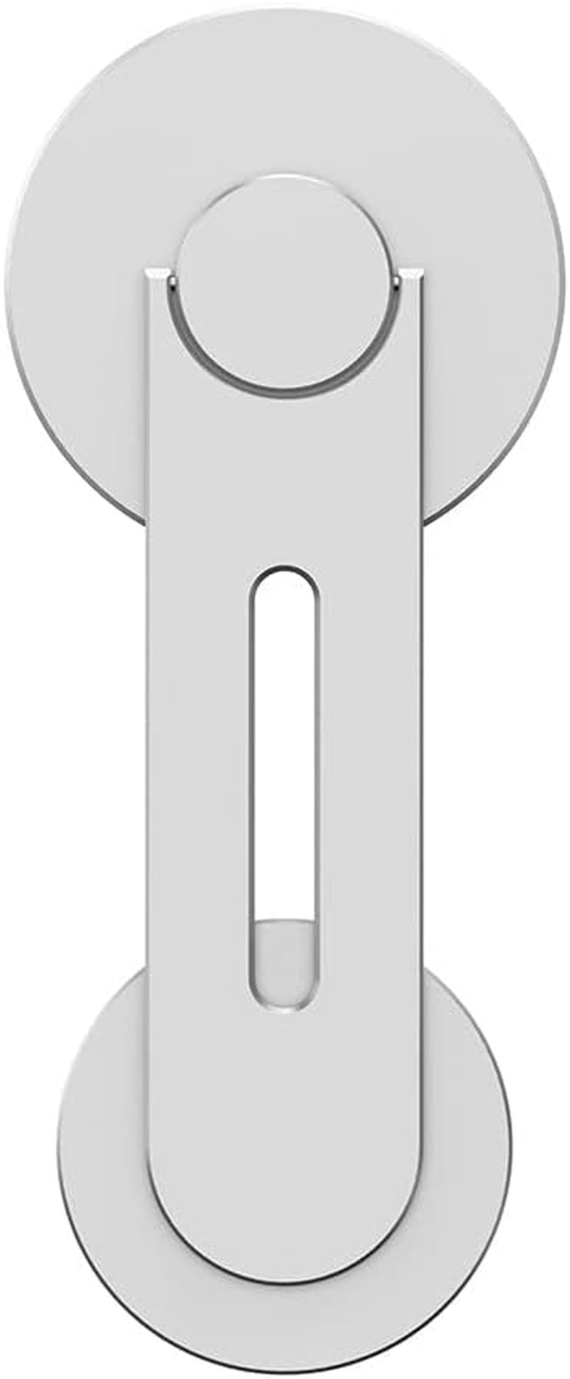 FEICHAO Expansion Phone Stand Laptop Screen Side Mount Magnetic Flip Holder for Phone Holder Desktop PC Monitor Support Bracket (Black)  FEICHAO Silver  