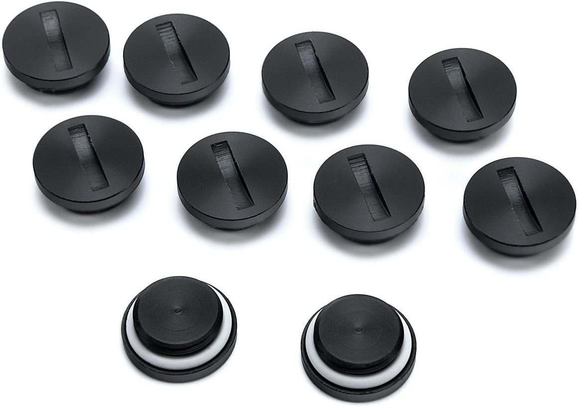 EKWB Ek-Plug G1/4" Acetal, Black, 10-Pack  EKWB   