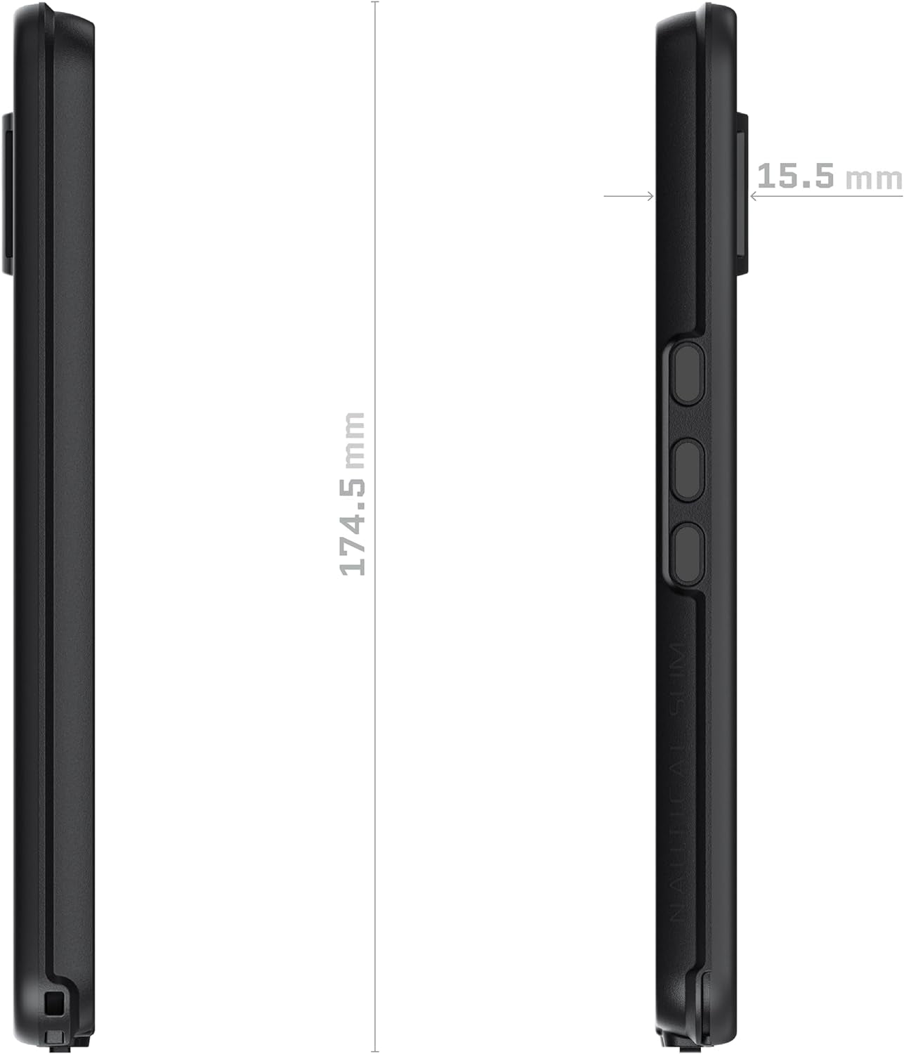 Ghostek Nautical Slim Waterproof Case for Google Pixel 8 Pro - Built-In Screen & Camera Lens Protector, Compatible with Wireless Charging (6.7 Inch, Clear)  Ghostek   