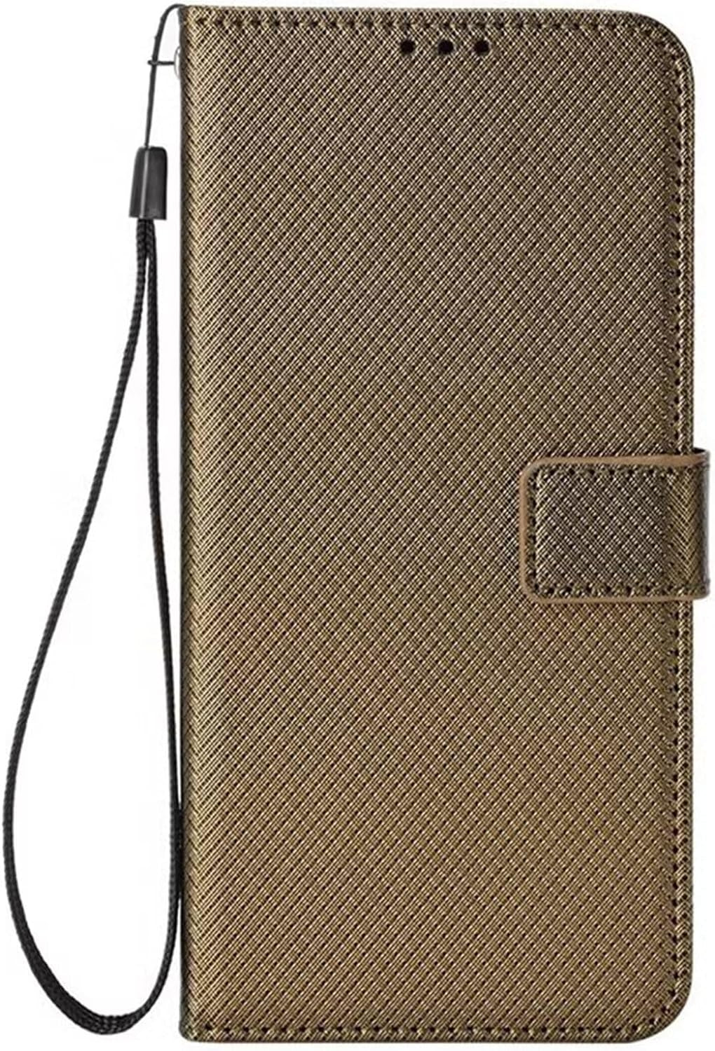 Phone Case for Google Pixel 4A 5G, Leather Wallet Case for Google Pixel 4A 5G Non-Slip PU Leather Cover, Flip Folio Book Phone Cover for Google Pixel 4A 5G Case  Generic Dark Golden Google Pixel 4A 5G 