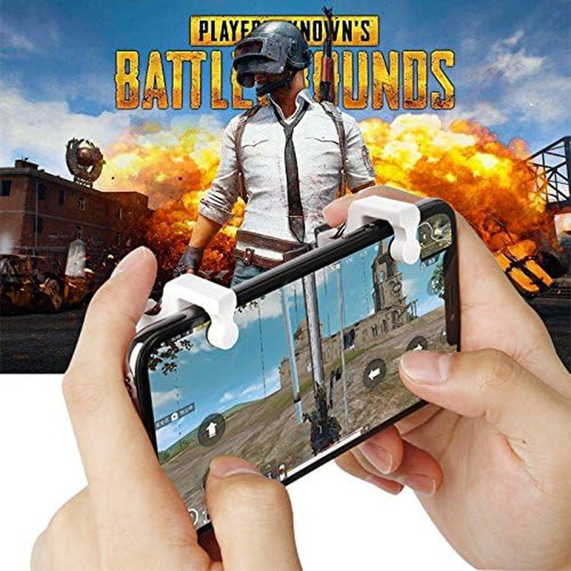 Alician Gaming Trigger Fire Button Aim Key Smart Phone Mobile Games L1R1 Shooter Controller for Pubg/Rules of Survival/Knives Out  Alician   