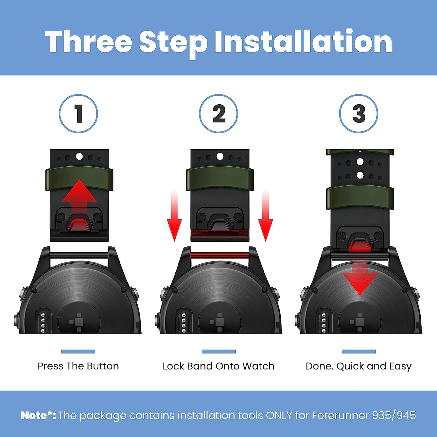 Notocity for Fenix 6 Band 22Mm Silicone Watch Bands for Fenix 7/Fenix 6/ Fenix 5/Fenix 5 Plus/Fenix 6/Fenix 6 Pro/Forerunner 935/945/Approach S60/S62/ Epix  NotoCity   