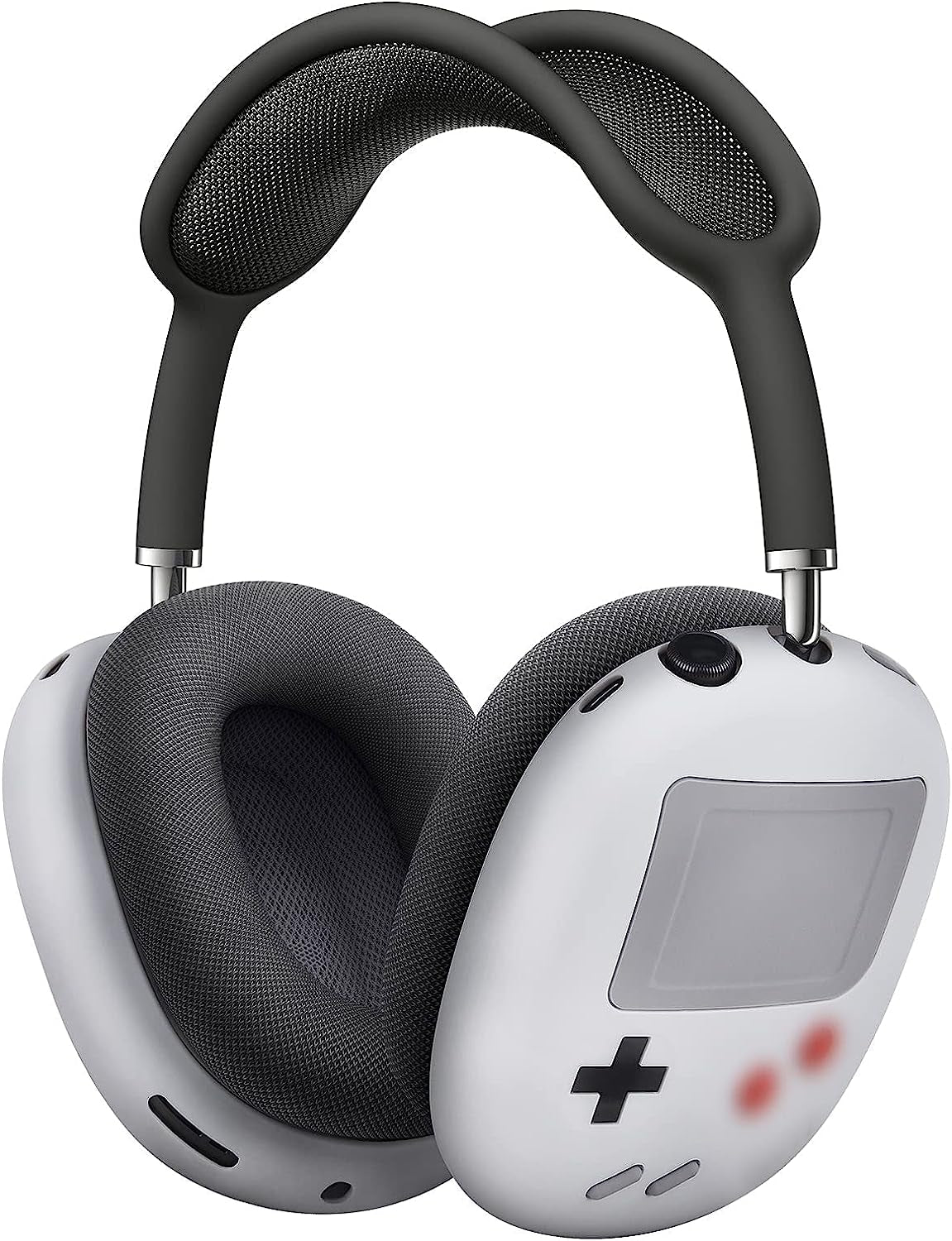 Airpods Max Cover, Cute Cartoon Funny for Airpods Max Case, Soft Silicone Airpod Max Accessories for Airpod Max Headphones Ear Pads Cushions (Avocado)  QINGQING Grey AW5  