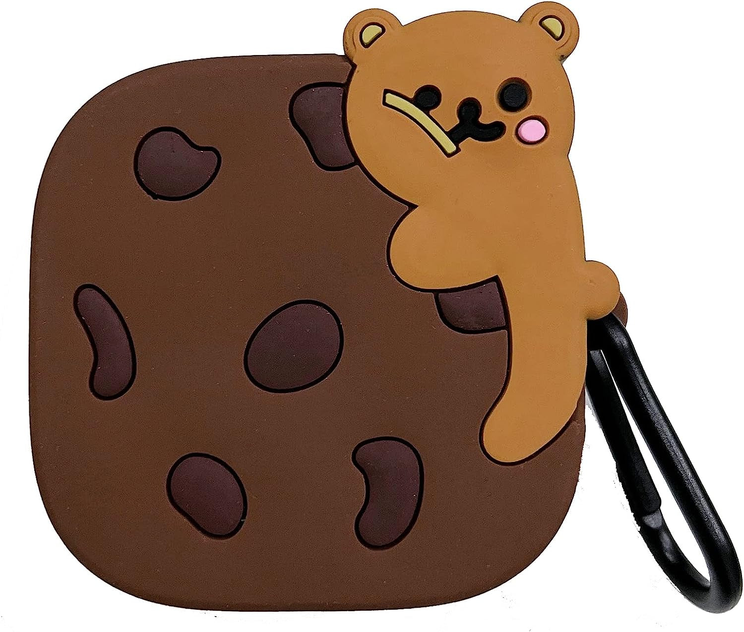 KIRDEIVY Cute 3D Cookie Bear Silicone Case - Anti-Fall, Anti-Slip, Waterproof Cover for Beats Fit Pro  KirDeivy   