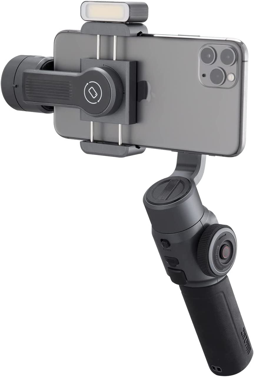 Zhiyun Smooth 5 Combo 3-Axis Focus Pull & Zoom Capability Handheld Smartphone Gimbal Stabilizer, Compatible with Iphone 14 Pro Max plus 13 12 11 X XR XS 8 plus Samsung Galaxy S22 S21 S20 Ultra  Zhiyun   