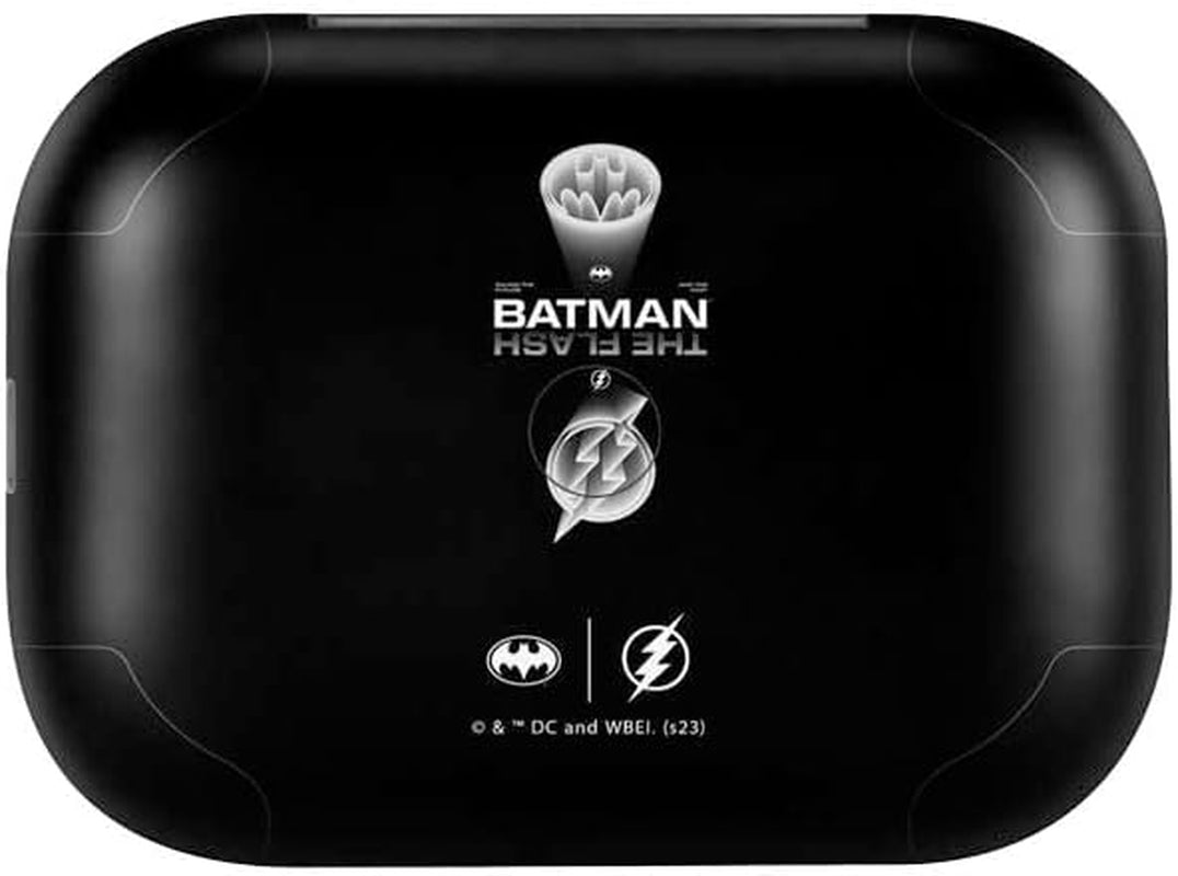 Skinit Decal Skin Compatible with Echo Buds - Officially Licensed Warner Bros the Flash Movie: Batman Flash Future & past Design  Skinit   