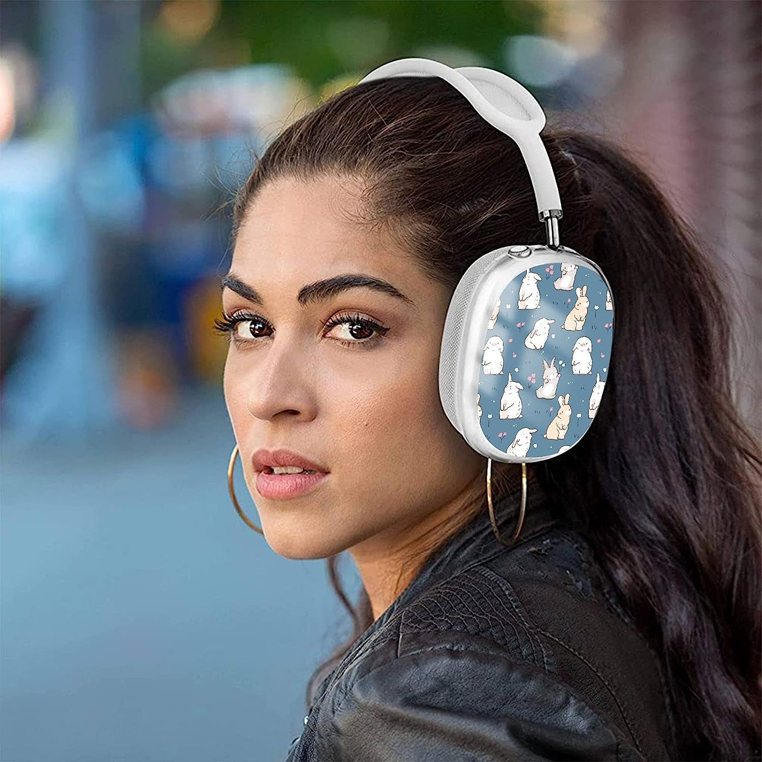 WINCHIHAN Printed Soft TPU Anti-Scratch Protective Case Cover Compatible with Airpods Max Headphones # A20925  WINCHIHAN   