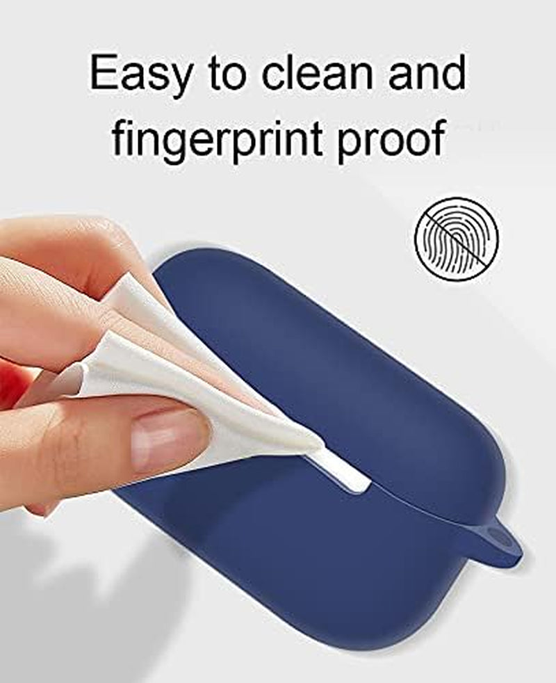 Antetek Compatible for Echo Buds 2 Wireless Earbuds Case with Keychain,Silicone Protective Cover Accessories Compatible with Echo Buds 2 Generation (Dark Green)  Antetek   