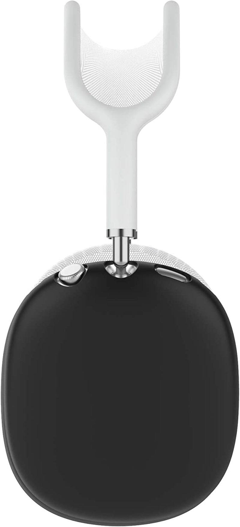 Headphones Protective Case Compatible with Airpods Max Headphones ,Soft Silicone Earbuds Cover Cases for Airpods Max Headphones Accessories (Gray)  Chofit Black  