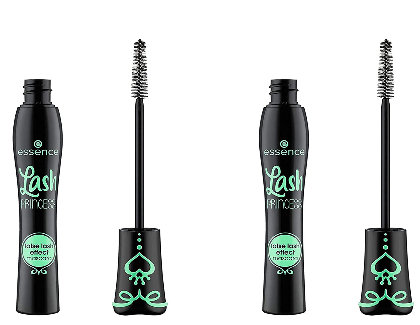 Essence Cosmetics Lash Princess False Lash Effect Mascara | Gluten & Cruelty Free (Pack of 2), Black, 0.4 Fl Oz (Pack of 2), 12.0 Milliliters  essence cosmetics   