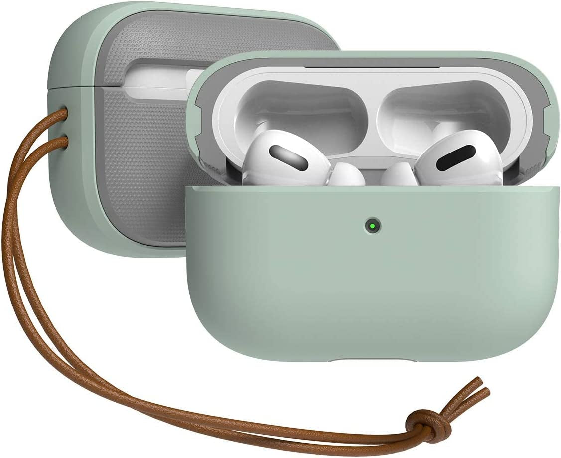 VRS Design Modern for Apple Airpods Pro Case (2019) Sand Stone [US Patent Registered]  VRS DESIGN Marine Green  