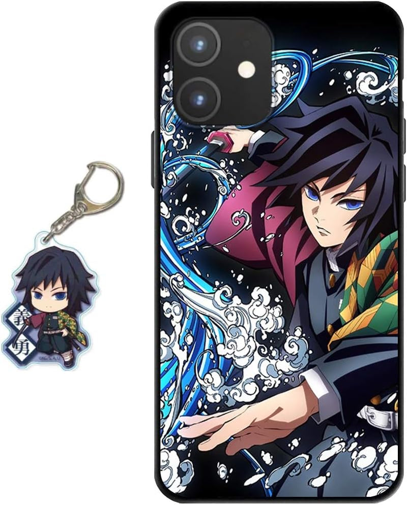 Staremeplz Compatible with Google Pixel 5 Case Anime Design [With Giyuu Figure Keychain], Soft Silicone TPU Animation Cool Phone Case for Google Pixel 5  Staremeplz Tomioka Giyuu Google Pixel 8 Pro 