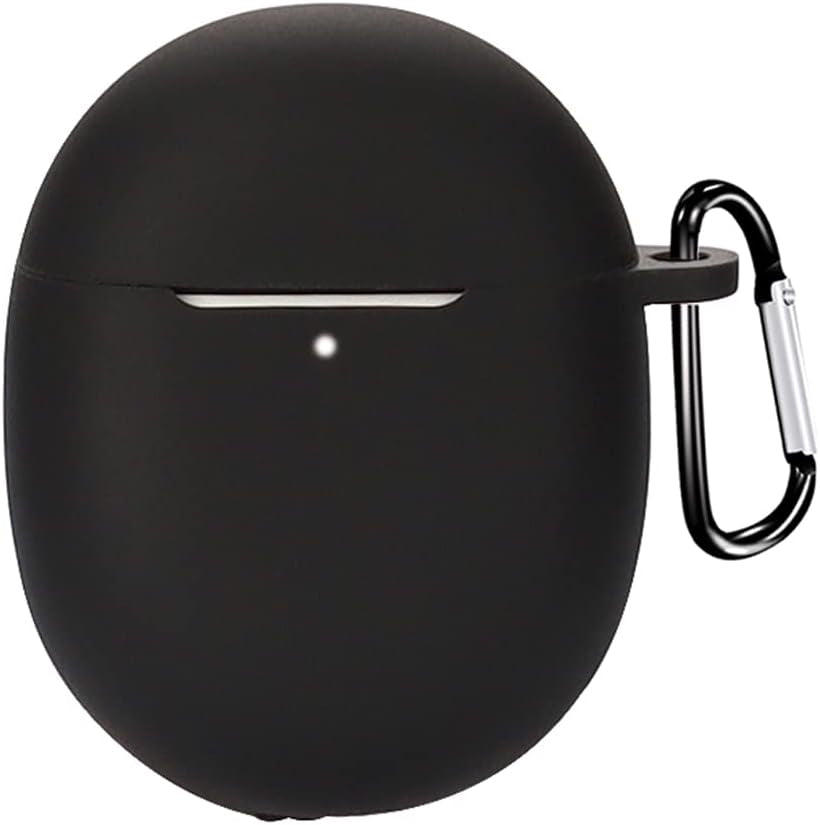 Accdeny Compatible for Google Pixel Buds Pro Headphone Case, [Supports Wireless Charging] [Shockproof Protective Case] Silicone Headphone Case (Black-White)  Accdeny   