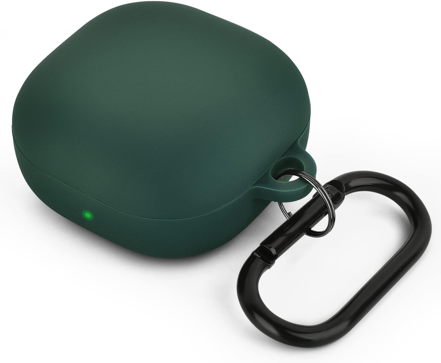 AIRSPO Silicone Case Compatible with Samsung Galaxy Buds 2 Pro/Galaxy Buds 2/ Galaxy Buds Pro/Galaxy Buds Live Case （Grey）  AIRSPO Midnight Green  