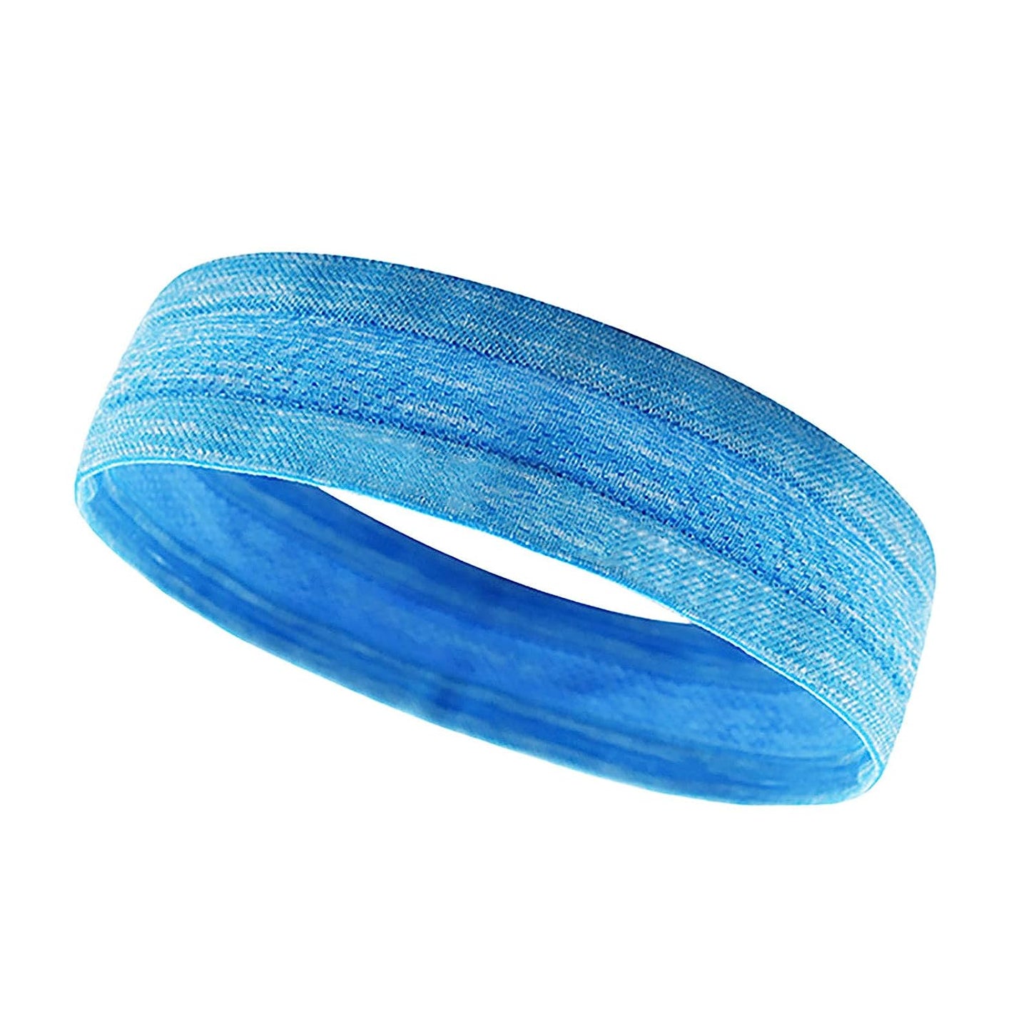 Hair Band Headband with Anti-Slip Sweatband Yoga Sports Unisex Headband Headband Run Phone Headband  NREALY Blue One Size 